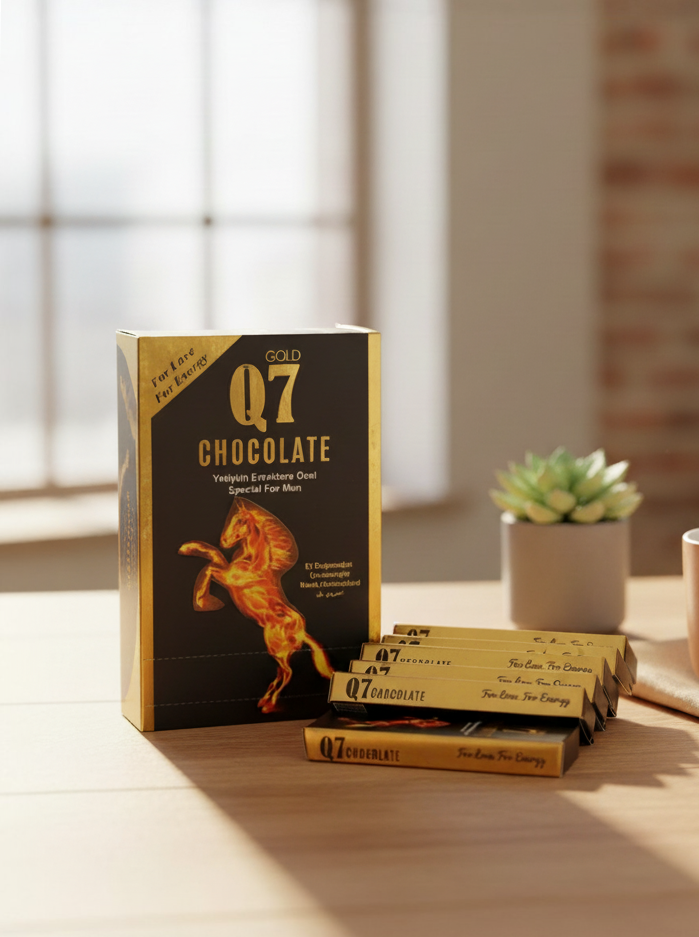 Q7 GOLD Chocolate – Чоколадо за поголема желба и енергија
