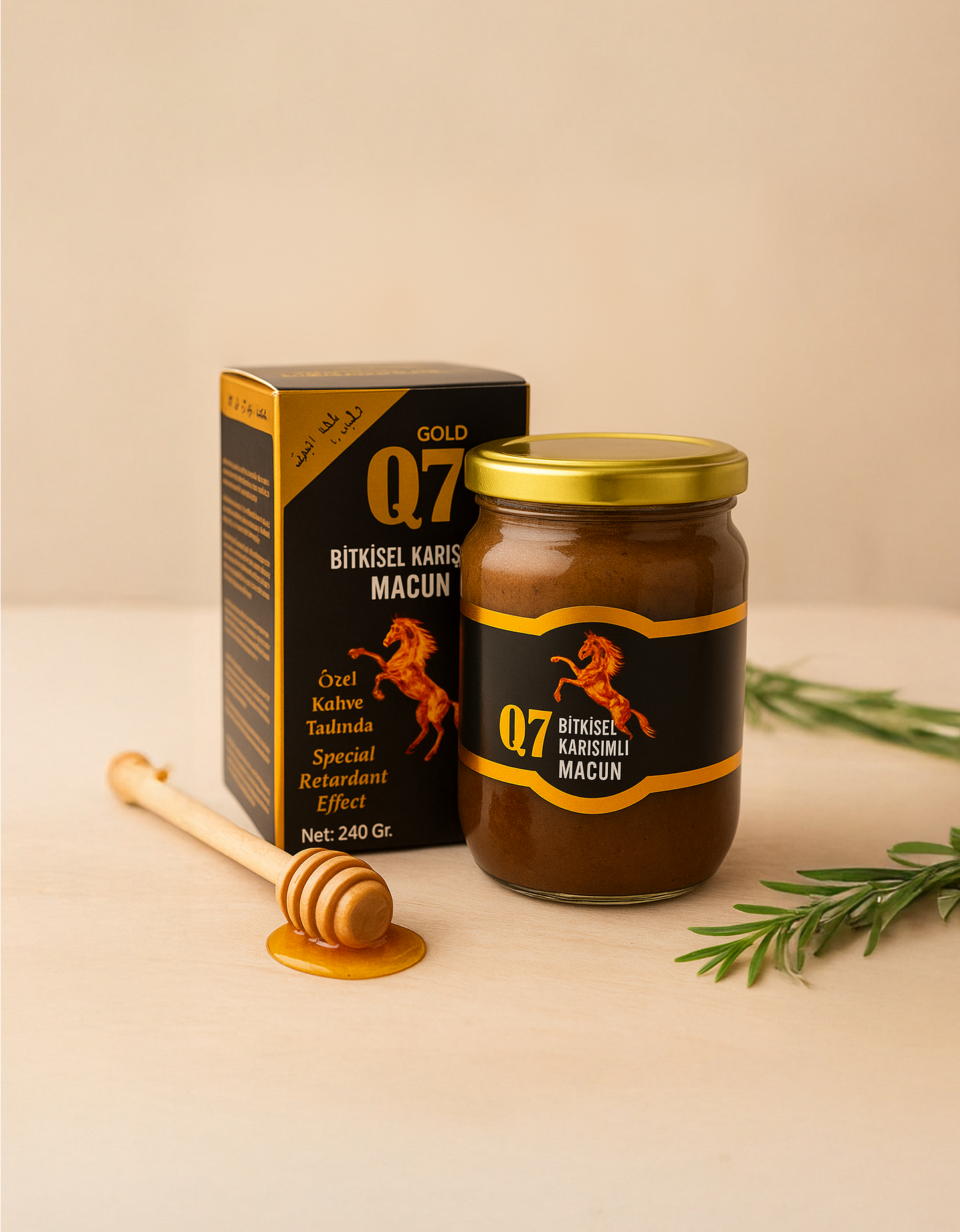 Q7 Macun Gold -комбинација од природен мед и билки