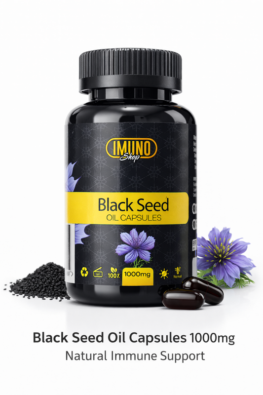 Масло од црно семе (1000mg капсули) - Природна поддршка за имунитет и виталност