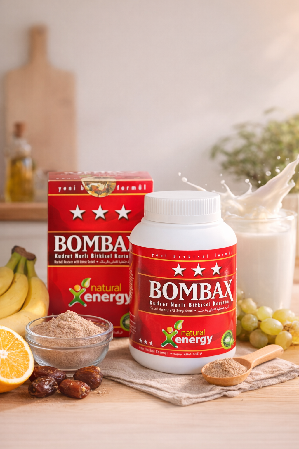 BOMBAX - природен додаток за зголемување на апетитот, енергијата и телесната тежина