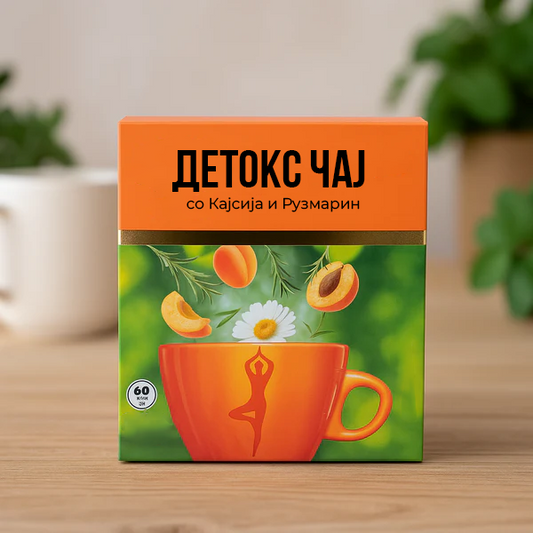 Детокс чај со Кајсија и Рузмарин